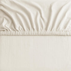 Hotel Quality Fitted sheets - 2 Piece Fitted sheets -Breathable Bedding - Wrinkle, Fade, Stain Resistant- 26inch/40cm Deep Pocket Fitted Bed Sheet-Wrinkle and Fade Resistant,(Cream White,Super King)