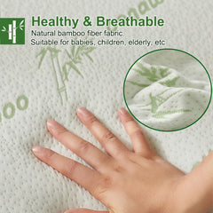 100% Waterproof King Mattress Protector, Breathable Mattress Cover King Size Bed, 3D Air Fabric Cooling Bed Pad Cover, Deep Pocket 40cm