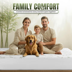 100% Waterproof Queen Mattress Protector, Breathable Mattress Cover Queen Size Bed, 3D Air Fabric Cooling Bed Pad Cover, Deep Pocket 40cm