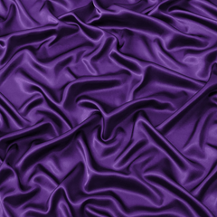 Satin Fitted Sheet Set Hotel 3 Pieces Fitted Sheet with Pillowcase, Art Silk Bedding Set-Luxury Soft Silky Sheets for Hair and Skin, Similar to Silk Fitted Sheets Set 3 Pieces(Super King,Purple)