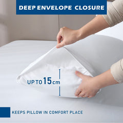 3 Piece Hotel Bamboo Cooling Sheet Set -Ultra Soft 2000TC Breathable Bed Sheets Set with 37 Centimetre Deep Pocket-Cooling Sheets for Hot Sleepers(White,Single)