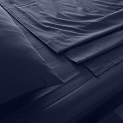 Royal Comfort 1000TC Hotel Grade Bamboo Cotton Sheets Pillowcases Set Ultrasoft - Queen - Royal Blue