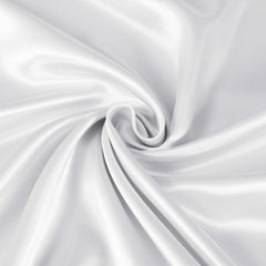 Royal Comfort Satin Sheet Set 3 Piece Fitted Sheet Pillowcase Soft - King - White