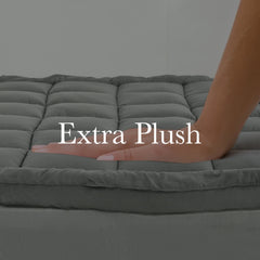 Royal Comfort Charcoal Bamboo Blend Topper 800GSM 45cm Skirt Luxury Bedding - King - Charcoal