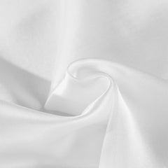 Royal Comfort Mulberry Soft Silk Hypoallergenic Pillowcase Twin Pack 51 x 76cm - White