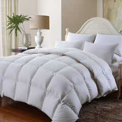 Royal Comfort 350GSM Luxury Soft Bamboo All-Seasons Quilt Duvet - King - White