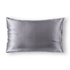 Royal Comfort Pure Silk Pillow Case 100% Mulberry Silk Hypoallergenic Pillowcase - Charcoal