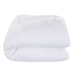 Royal Comfort 800GSM Quilt Down Alternative Duvet Cotton Cover Hotel Grade - Single - White