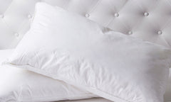 Duck Feather & Down Quilt 500GSM + Duck Feather and Down Pillows 2 Pack Combo - Super King - White