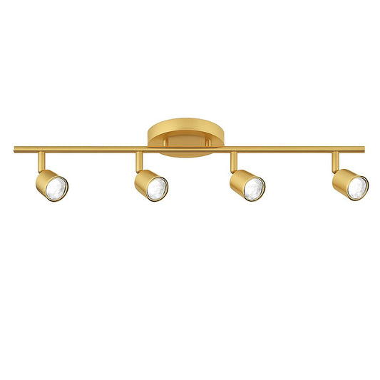 Modern 4-Light Track Lighting Kit LED (Gold)