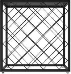 Freestanding Metal Wine Rack for 25 Bottles