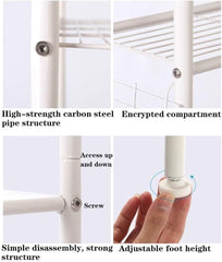CARLA HOME 3-Tier Over Washing Machine Storage Rack for Laundry Room or Kitchen
