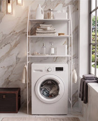 CARLA HOME 3-Tier Over Washing Machine Storage Rack for Laundry Room Space Saving, Towels, Detergent & Bathroom Essentials