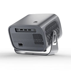 5G 4K Smart Projector Black with WiFi, Bluetooth, HDMI, USB for Home Theater