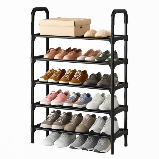 5-Layer Multi-Function Shoe Rack Space Saver