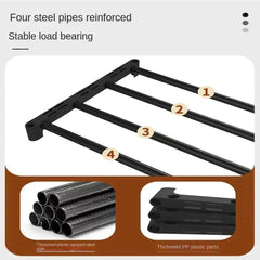 5-Layer Multi-Function Shoe Rack Space Saver