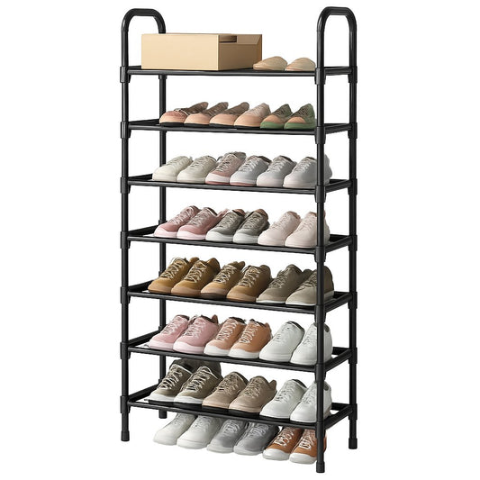7-Layer Multi-Function Shoe Rack Space Saver
