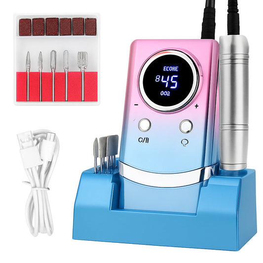 Professional 45000RPM Electric Nail Drill Kit