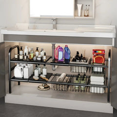 Expandable Under Sink Organizer Set 8 Panel