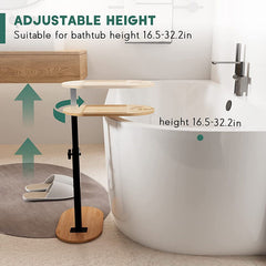 Sofa Side End Table 8.66W 14.17L Laptop Bed Desk