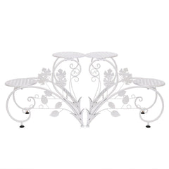 Set of 2 Plant Stand Wedding Garden Flower Shelf Rack