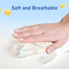 Cervical Memory Foam Pillow Butterfly Shape Standard Anti Snore