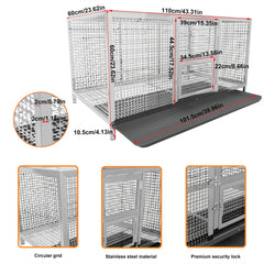 Stainless Steel Chicken Coop XL House/Coop
