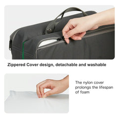 Premium Kneeling Pad Green/Grey Large Comfort Knee Mat