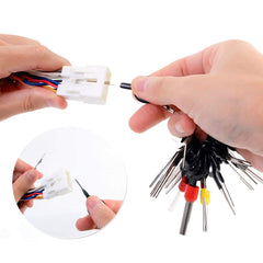65pcs Car Trim Removal Tool Set Pry Bar Dash Kit