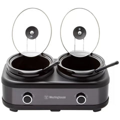 Westinghouse Slow Cooker With Auto Function 2 x 2.5L