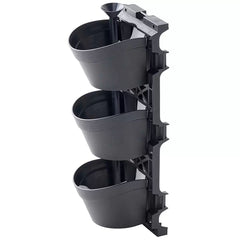 Tri vertical garden with 4 frames and 12 pots