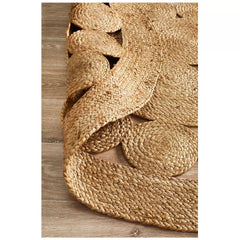 Atrium pilu natural rug 150 x 150cm