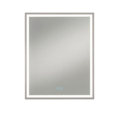 Aurea integrated led plug in wall mirror