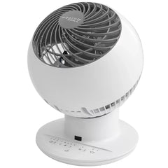 White Globe Fan Circulator in Charcoal Grey with 32.8m² Coverage