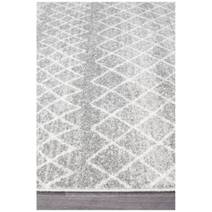 Silver Oasis Rug 230 x 160cm - Bohemian Tribal Design, Easy to Clean Polypropylene