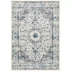 Evoke 251 White Indoor Rug 400 x 300cm - Soft Material for Home Use