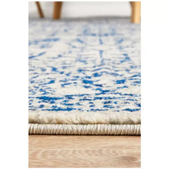 Evoke 256 Blue Indoor Rug 330x240cm - Soft, Non-Shedding, Easy Care