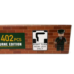 Best Brick Australia Melbourne W-Class Tram Building Block Toy Model