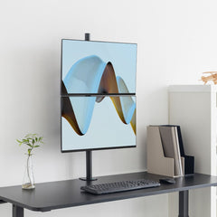 activiva Dual-Screen Articulating Vertical Monitor Arm