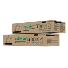 activiva Ergolife Single-Screen Gas Spring Monitor Arm