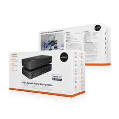 mbeat USB-C Triple 4K Display Docking Station (DisplayLink® + HDMI-ALT)