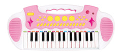 Children's Electronic Keyboard with Stand (Pink) Musical Instrument Toy