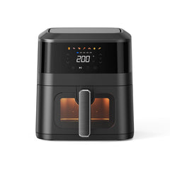 1400W 5L Non-Stick Digital Air Fryer with Clear Viewing Window