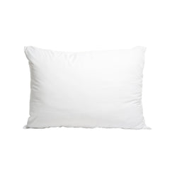 100 Percent Cotton Pillow Cover with 800g Poly Fill, Hypoallergenic, Antibacterial, and Cooling Technology 2 PK