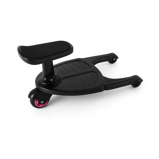 Stroller Step Board Toddler Buggys Wheel Standing Board Skateboard For Pram Kids Pink