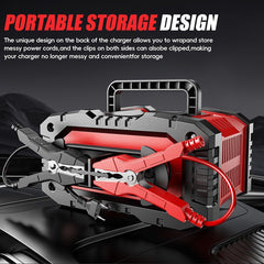 12V 20A/24V 10A Smart Car Battery Charger for Lead Acid LiFePo4 AGM Moto Battery