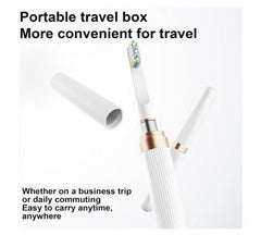PINK Miroooo Electric Toothbrush with 2 Brush Heads Travel Case,Sonic Toothbrush