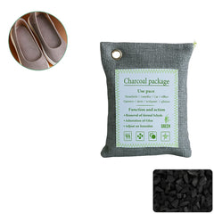 20PCS Air Purifying Bags Activated Bamboo Charcoal Freshener for Car Home Shoes 200g