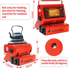 Portable Butane Gas Heater Cooker Camping Tent Outdoor Hiking Camper Survival AU