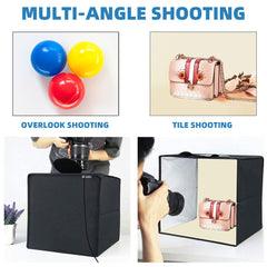 Portable Photo Studio 144 LED Lamp Light Tent Bar Cube Soft Box Room Photography